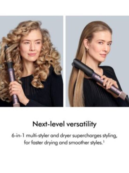 Dyson Airwrap Co-anda2x multi-styler and dryer Straight+Wavy  Jasper Plum  NEW main image 8